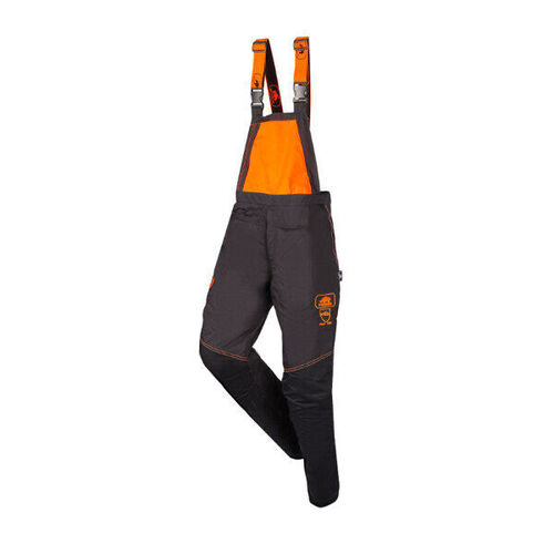 COTTE A BRETELLE ANTI-COUPE GRIS/ORANGE PC CLASSE 1TYPE A REF.1RG1
