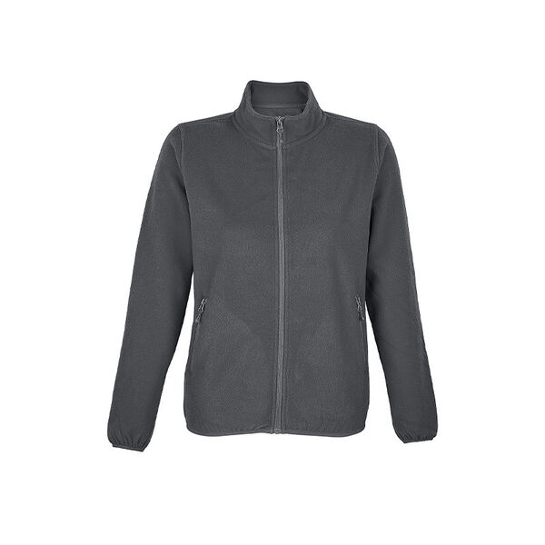 VESTE MICROPOLAIRE ZIPP&Eacute;E FEMME FACTORY 100% POLYESTER RECYCLE REF.03824