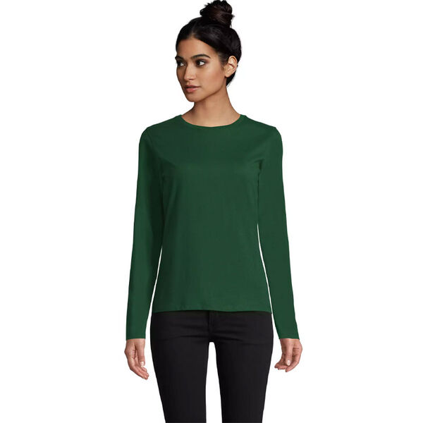 T.SHIRT FEMME ML IMPERIAL LSL 100% COTON REF.02075