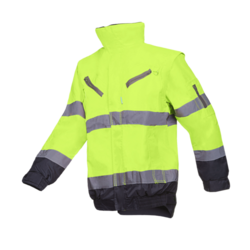 BLOUSON CAMPBELL MANCHE AMOVIBLE SIOPOR JAUNE FLUO REF364 BLOUSON CAMPBELL MANCHE AMOVIBLE SIOPOR JAUNE FLUO REF364