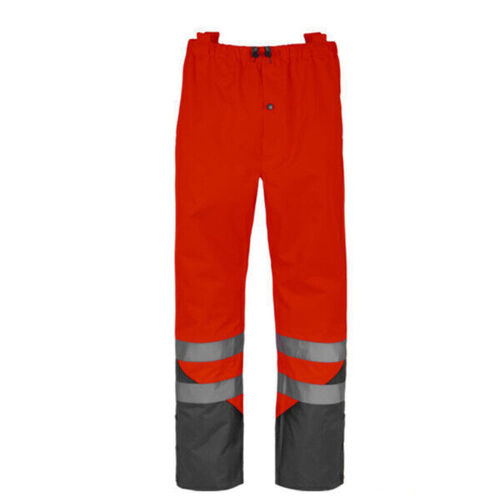 PANTALON DE PLUIE KITA/POSEIDON HV ROUGE/GRIS FLUO REF.PANTEPICO1