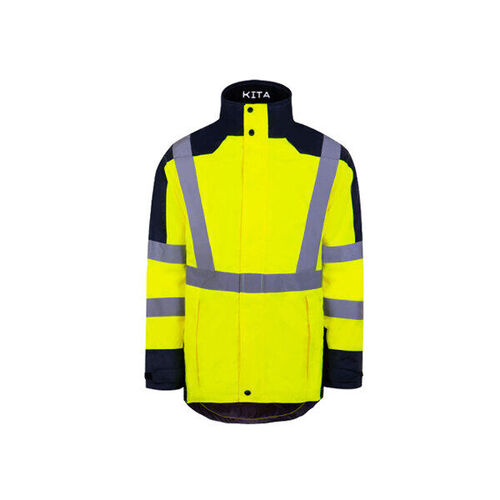 VESTE  SEULE  KITA/HERA JAUNE/MARINE IMPER RESPIRANT HV REF.EPICO
