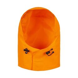 Capuche amovible T2S pour parka Annapurna et softshell Himalaya - Protection imperm&eacute;able et r&eacute;glable - Orange Rezé