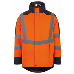 VESTE SEULE KITA ORANGE/MARINE IMPER RESPIRANT HV REF.EPICO VESTE SEULE KITA ORANGE/MARINE IMPER RESPIRANT HV REF.EPICO