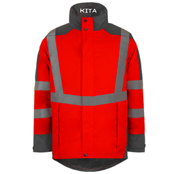 VESTE  SEULE KITA ROUGE/GRIS IMPER RESPIRANT HV REF.EPICO VESTE  SEULE KITA ROUGE/GRIS IMPER RESPIRANT HV REF.EPICO