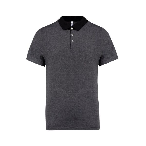 POLO JERSEY HOMME BICOLORE 100% COTON  REF.K260