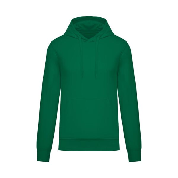 SWEAT A CAPUCHE HOMME 85%COTON BIO 15% POLYESTER RECYCLE REF.K4027