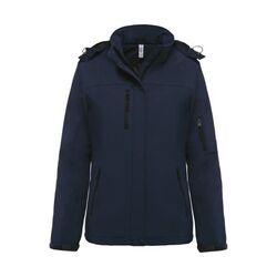 Parka softshell doubl&eacute;e capuche femme K651 Kariban - Respirante et imperm&eacute;able Rezé