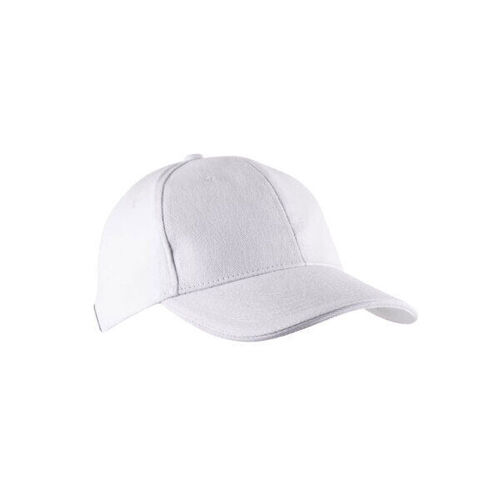 CASQUETTE KARIBAN ORLANDO BLANC/BLANC COTON BROSSE R&eacute;f : KP011
