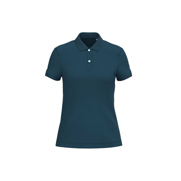 POLO ECORESPONSABLE FEMME MC 100% COTON BIO 220GR REF.NS208