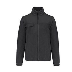 Veste polaire de travail 2 en 1 &agrave; manches amovibles WK9105 Rezé