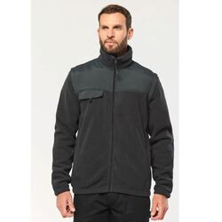 VESTE POLAIRE MANCHE AMOVIBLES HOMME 400GR 100% POLYESTER REF.WK9105 VESTE POLAIRE MANCHE AMOVIBLES HOMME 400GR 100% POLYESTER REF.WK9105
