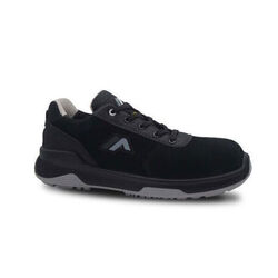 CHAUSS.SECU BASSE E-STEP NOIR/GRIS CUIR NUBUCK HYDROFUGE S3 CI HI SRC ESD Rezé CHAUSS.SECU BASSE E-STEP NOIR/GRIS CUIR NUBUCK HYDROFUGE S3 CI HI SRC ESD Rezé