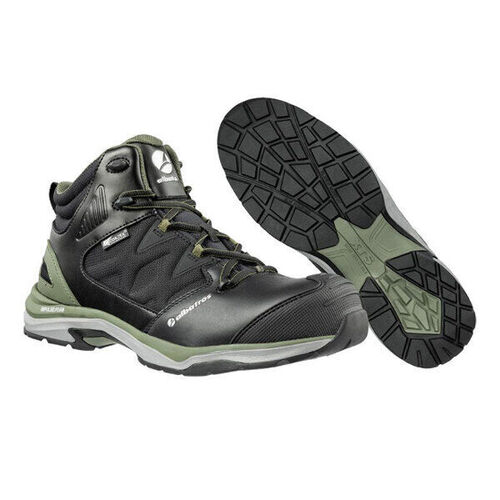 CHAUSS DE SECU HAUTE ULTRATRAIL NOIR/OLIVE S3 ESD WR HRO SRC REF.636220