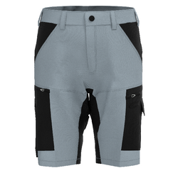 BERMUDA STRETCH E-SUNNY GRIS CLAIR/NOIR RENFORT GENOUX POLY/COTON 200GR BERMUDA STRETCH E-SUNNY GRIS CLAIR/NOIR RENFORT GENOUX POLY/COTON 200GR