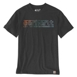 T SHIRT LOGO GRAPHITE POITRINE 170GR COTON/POLY REF.106538