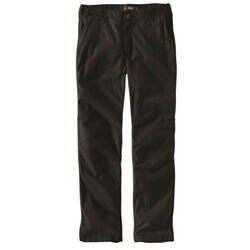 PANTALON NOIR COUPE DROITE RIGBY COTON/ELASTH REF.102821