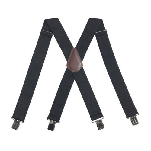 BRETELLES ELASTIQUES FLEXIBLES ROBUSTES NOIR REF.A0005523