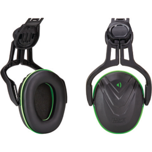COQUILLE ANTIBRUIT VERT ADAPTABLE POUR CASQUE V-GARD 28dB REF.10190356