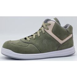 CHAUSS.SECU.HAUTE NORAH VERT EN MICROFIBRE S3 SRC Rezé