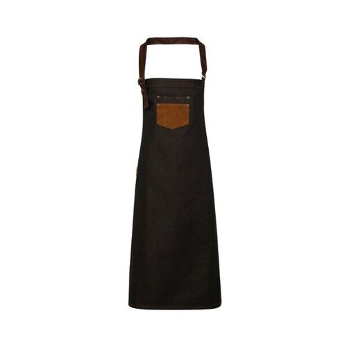 TABLIER A BAVETTE DIVISION 100% COTON 350G REF.PR136