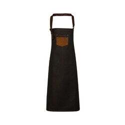 TABLIER A BAVETTE DIVISION 100% COTON 350G REF.PR136 Rezé
