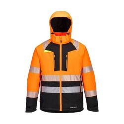 Parka haute visibilit&eacute; Portwest DX430OBR Classe 2 - Imperm&eacute;able et respirante, protection thermique extr&ecirc;me jusqu'&agrave; -40�C Rezé