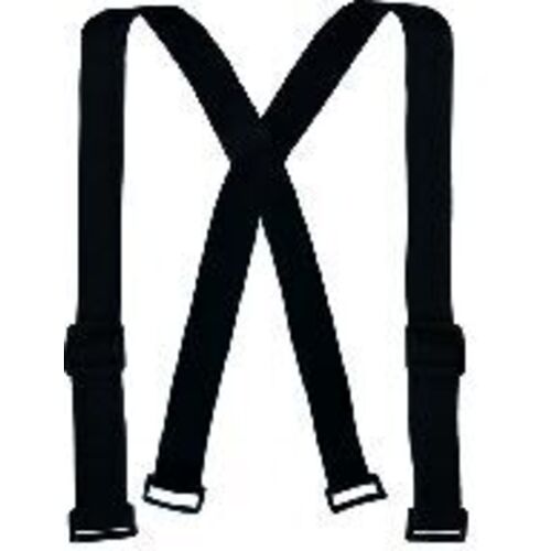 BRETELLES ELASTIQUES NOIR POUR LE PANTALON DE PLUIE KITA