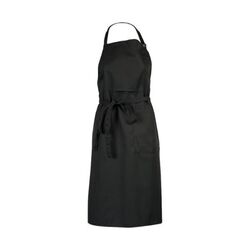 Tablier bavette mixte LOTI Robur - Protection et confort pratique pour le service et la cuisine - Noir Rezé