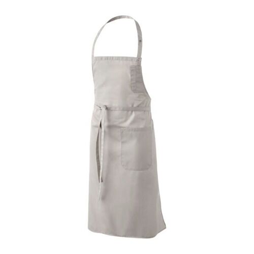 Tablier bavette mixte LOTI Robur - Protection et confort pratique pour le service et la cuisine - Gris Clair
