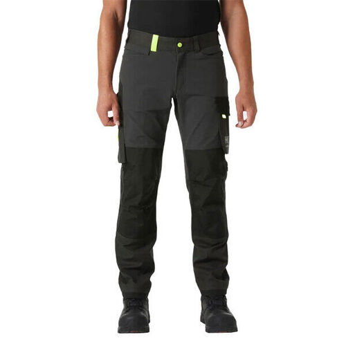 PANTALON OXFORD 4X GRIS EBENE/NOIR 94% POLYAMIDE 3% ELASTH REF.77395-989