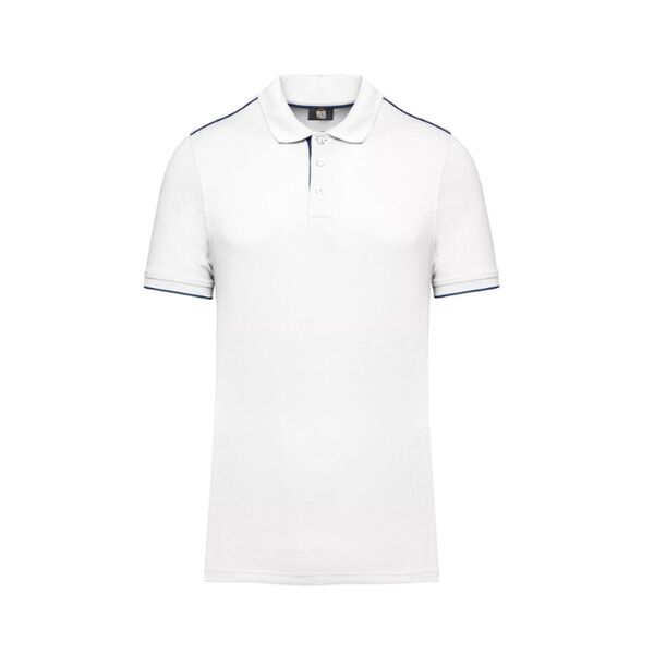 POLO CONTRASTE MANCHE COURTES HOMME REF.WK270