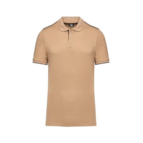 POLO CONTRASTE MANCHE COURTES HOMME REF.WK270