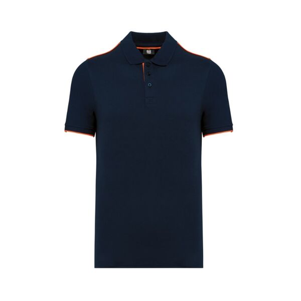 POLO CONTRASTE MANCHE COURTES HOMME REF.WK270