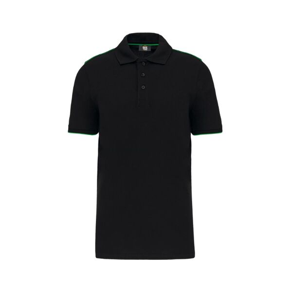 POLO CONTRASTE MANCHE COURTES HOMME REF.WK270