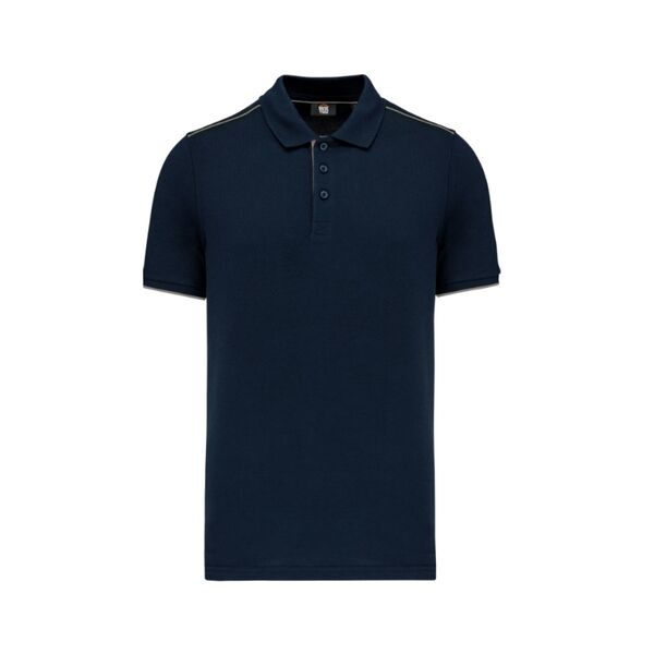 POLO CONTRASTE MANCHE COURTES HOMME REF.WK270