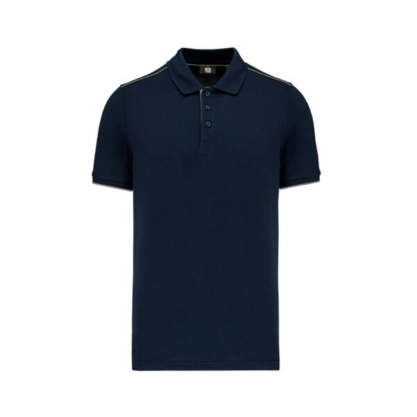 POLO CONTRASTE MANCHE COURTES HOMME REF.WK270