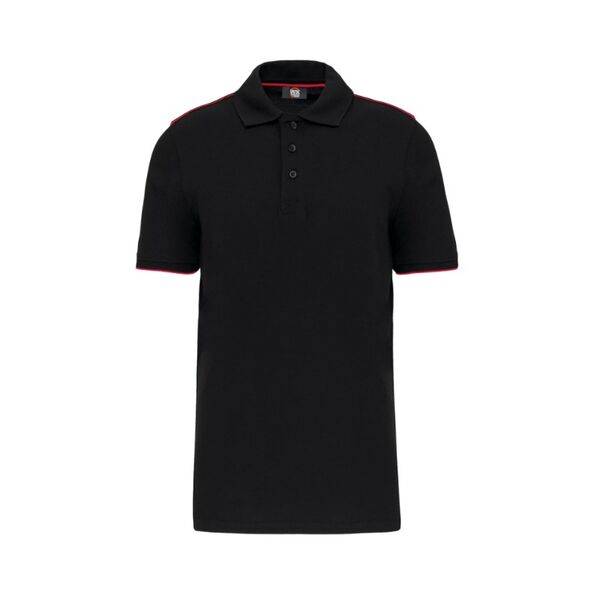 POLO CONTRASTE MANCHE COURTES HOMME REF.WK270