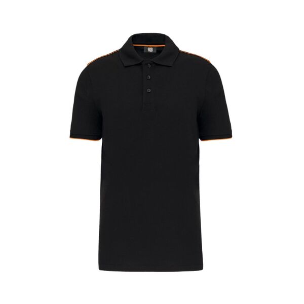 POLO CONTRASTE MANCHE COURTES HOMME REF.WK270
