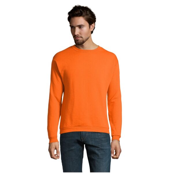 Sweat-shirt homme col rond SOL'S SPIDER 01168 - Molleton gratt&eacute; 260 g/m� confortable