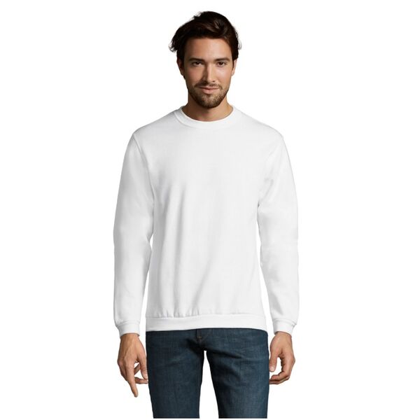 Sweat-shirt homme col rond SOL'S SPIDER 01168 - Molleton gratt&eacute; 260 g/m� confortable