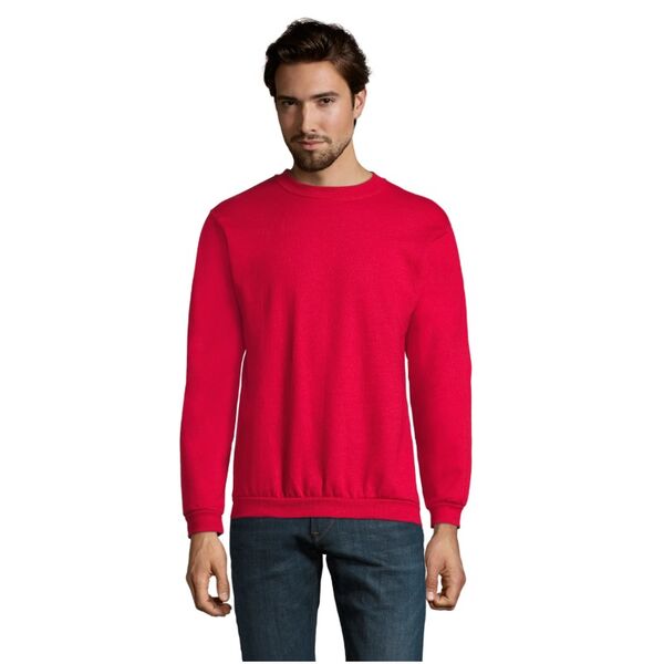 Sweat-shirt homme col rond SOL'S SPIDER 01168 - Molleton gratt&eacute; 260 g/m� confortable
