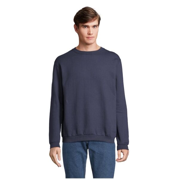 Sweat-shirt homme col rond SOL'S SPIDER 01168 - Molleton gratt&eacute; 260 g/m� confortable