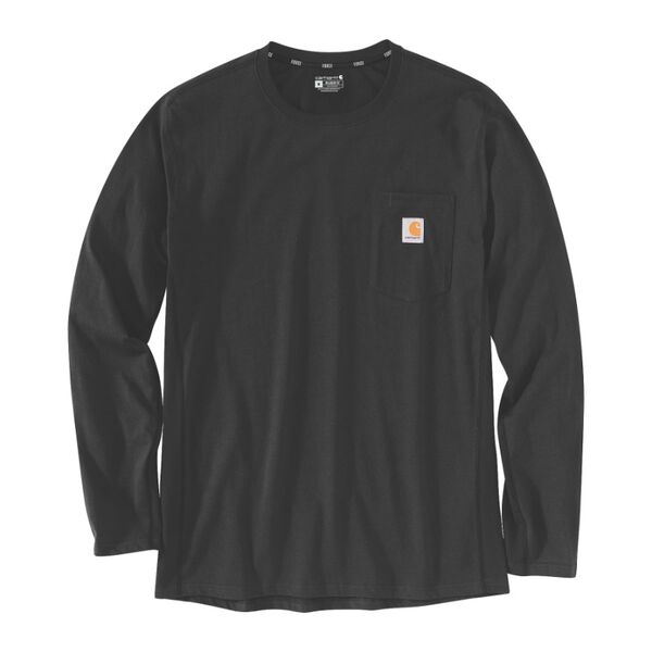 T-shirt de travail manches longues FORCE RELAXED LS T-SHIRT CARHARTT 106656 - Technologie Carhartt Force�
