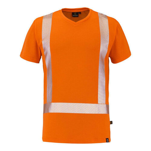 TSHIRT CANICULE MC ORANGE HV 150GR UPF40+ POLY/POLYPROPYLENE ICEWORK REF 9T37