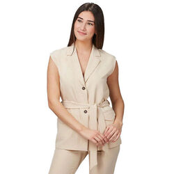 GILET A REVERS FEMME ARABIS PLANA 88% PES 12% ELAS REF.600037