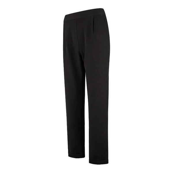 PANTALON FEMME BI-ELASTIQUE A OURLET RETOURNE PLANA 88% PES 12% ELAS REF.700049