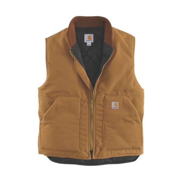 Gilet de travail homme Carhartt Iconic V01 Firm Duck 106676 - Isolant et coupe-vent