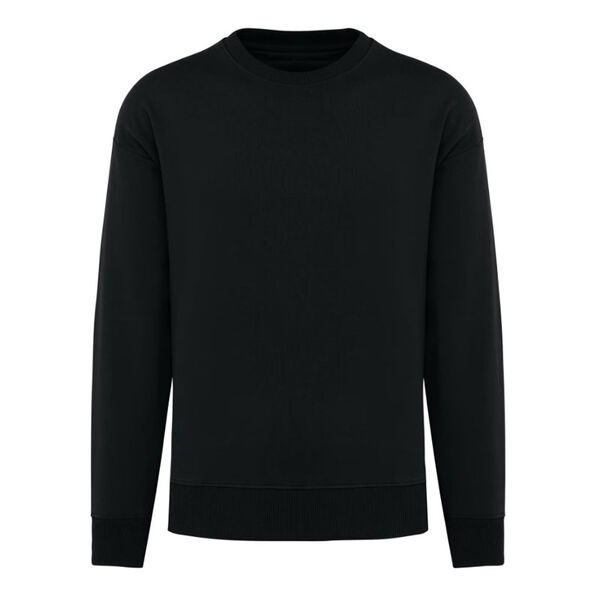 SWEAT SHIRT ECORESPONSABLE A COL ROND OVERSIZE UNISEXE 100%COTON BIO REF NS440
