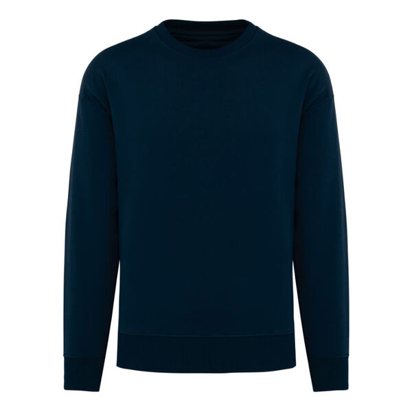 SWEAT SHIRT ECORESPONSABLE A COL ROND OVERSIZE UNISEXE 100%COTON BIO REF NS440